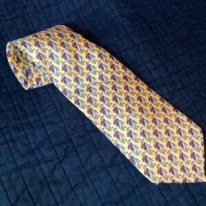 Kongsberg Aerospace silk penguin tie